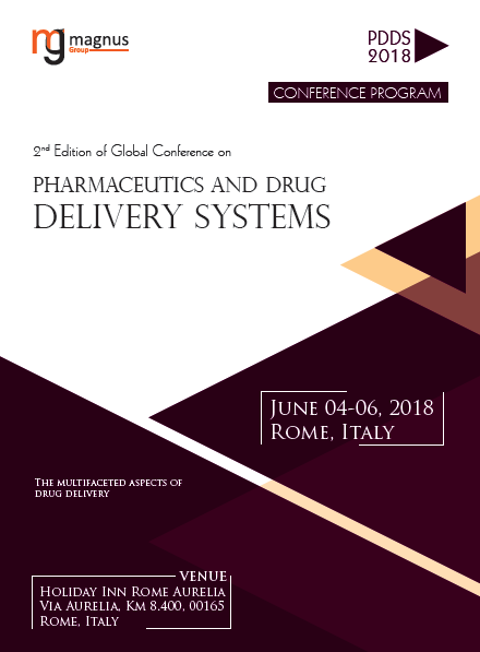 2nd Edition of Global Conference on Pharmaceutics and Drug Delivery Systems Program